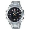 CASIOCasio Waterproof Analog-Digital Watch 'Silver Rose Gold'