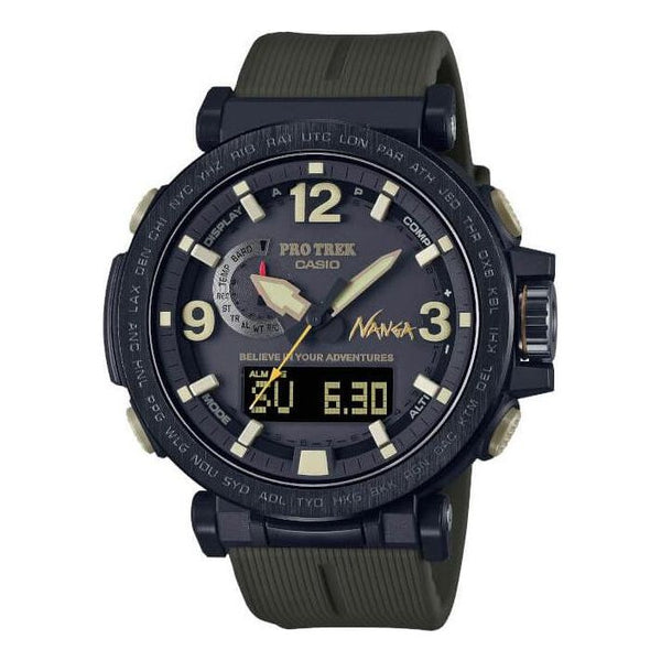 CASIOCasio Pro Trek NANGA Quartz Analog Watch 'Black Olive Green'