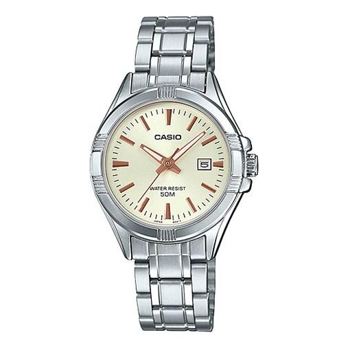 CASIOQuartz Waterproof Silver Analog