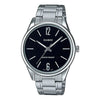 CASIOQuartz Stainless Steel Strap Waterproof Mens Silver Analog