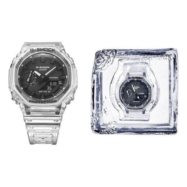 CASIOG-Shock Analog-Digital 'White'