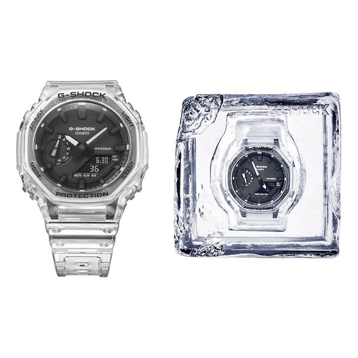 CASIOG-Shock Analog-Digital 'White'