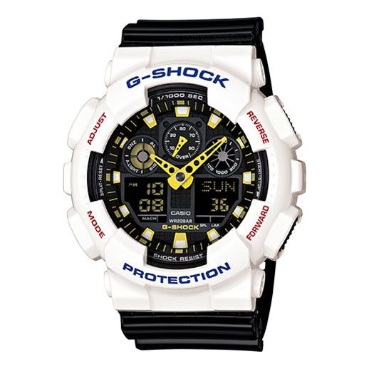 CASIOG-Shock Analog-Digital 'Black White'