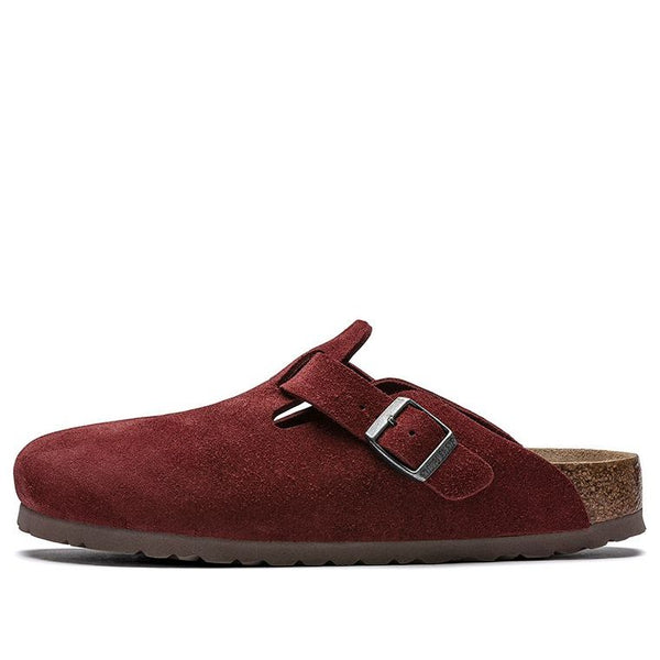 BirkenstockBoston Narrow 'Suede Red'