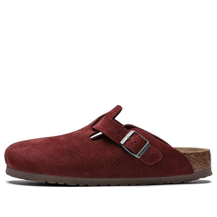 BirkenstockBoston Narrow 'Suede Red'