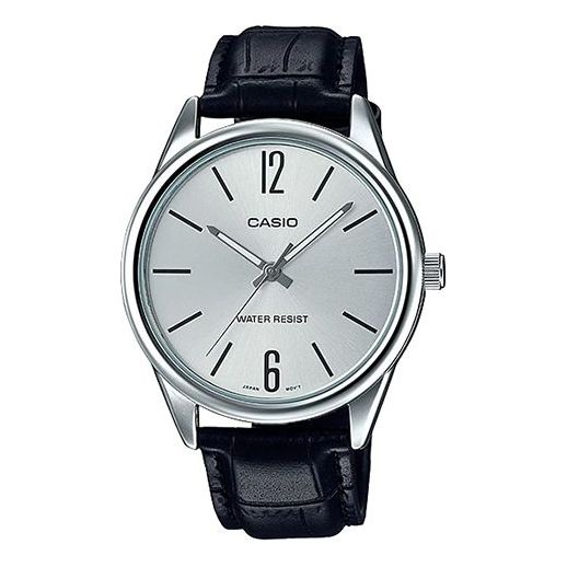 CASIOVintage Belt QuartzWatch White Men's Waterproof Mens Black Analog