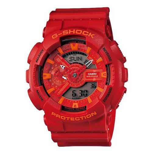 CASIOG-Shock Analog-Digital 'Red'