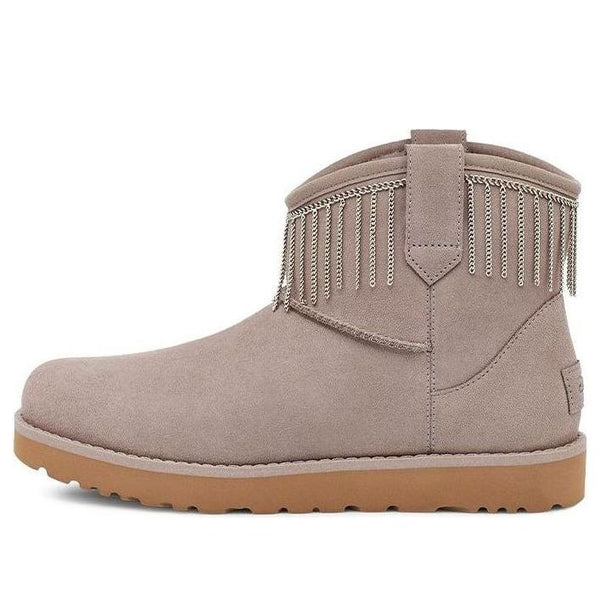 UGG(WMNS)  Classic Mini Fringe 'Grey'