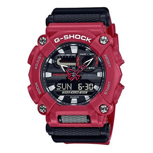 CASIOG-Shock Analog-Digital 'Red'