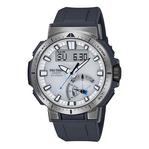 CASIOCasio Pro Trek Mountaineering Analog-Digital Watch 'Navy Blue Metallic'