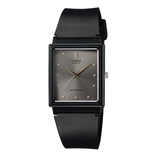 CASIOQuartz Waterproof Sports Gray DialBlack Strap Mens GrayBlack Analog