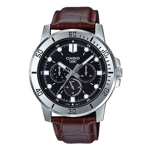CASIOMale DRESS Japan / South Korea Fashion Mens Black Analog