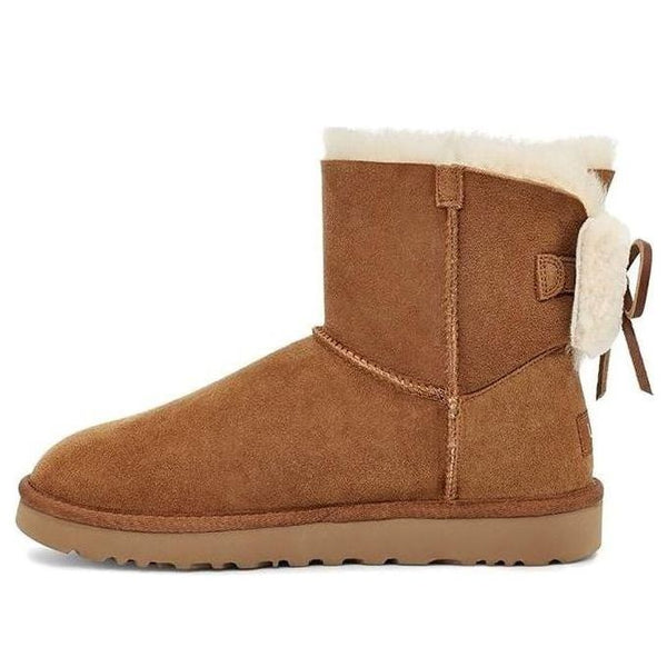 UGG(WMNS)  Classic Dudble Bow Mini 'Brown'