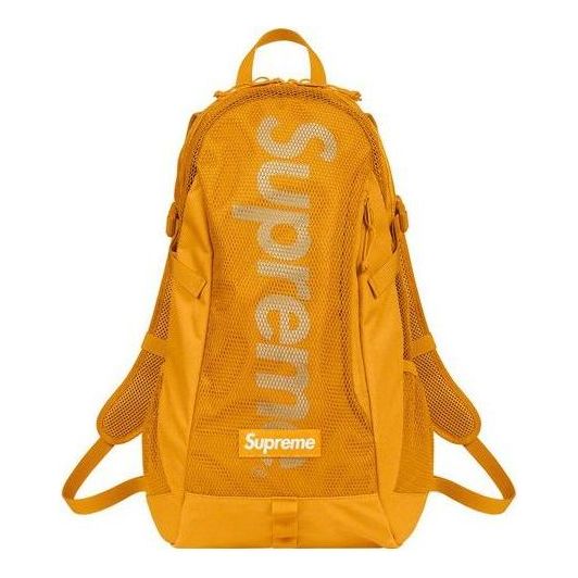 SupremeBackpack 'Yellow White'