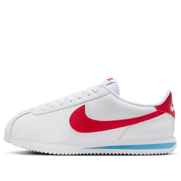 Nike(WMNS)  Cortez Leather 'White Varsity Red Blue'