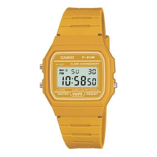 CASIOWaterproof Quartz Sports Unisex Yellow Digital