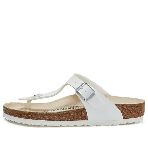 BirkenstockGizeh Birko-Flor Narrow Fit Sandals 'White'