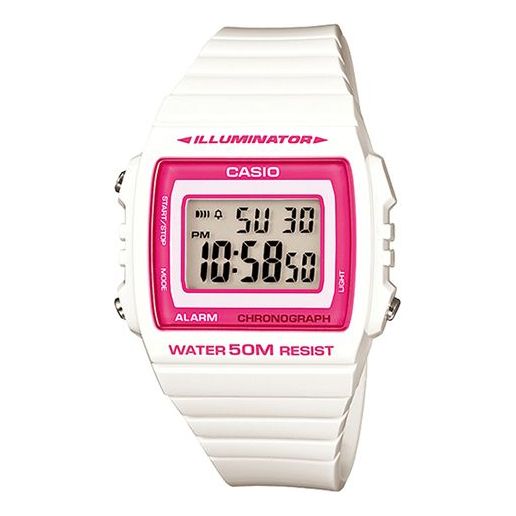 CASIOG Shock Square Sports Quartz /Pink White Digital