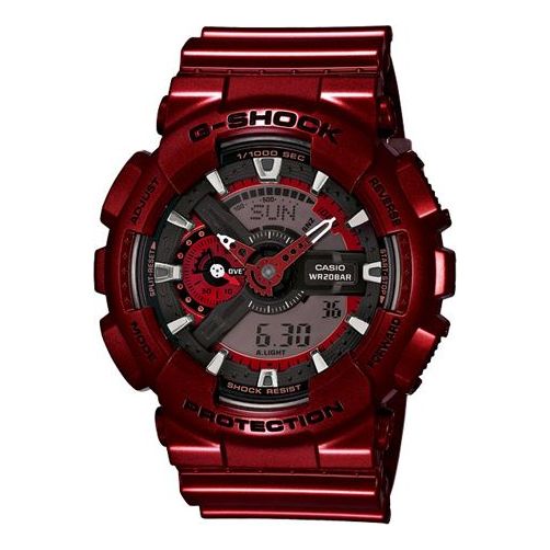 CASIOG-Shock Analog-Digital 'Red'