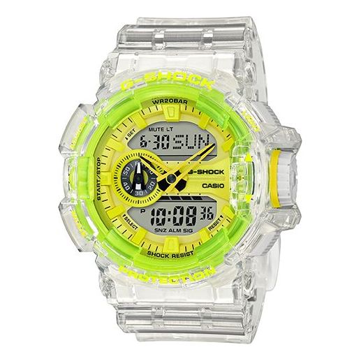 CASIOG-Shock Analog-Digital 'White'