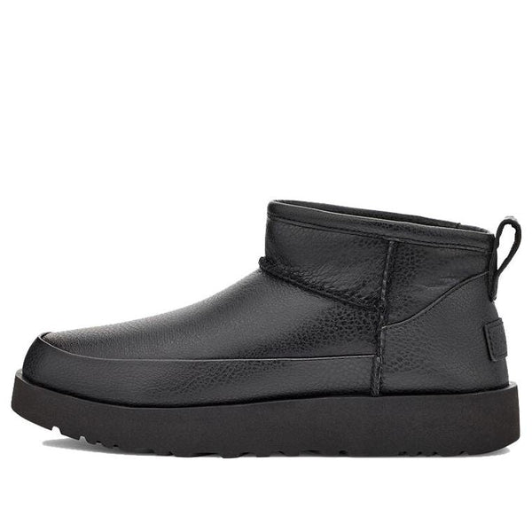 UGG(WMNS)  Classic Sugar Ultra Mini 'Black'
