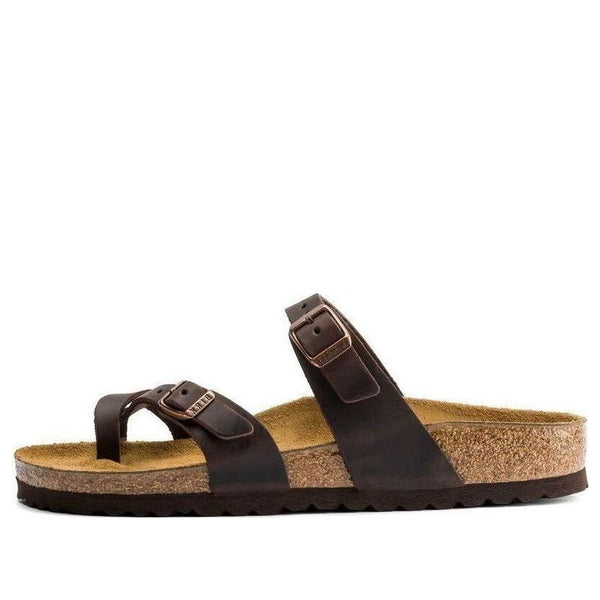 Birkenstock(WMNS)  Mayari Oiled Leather Narrow Fit 'Habana'