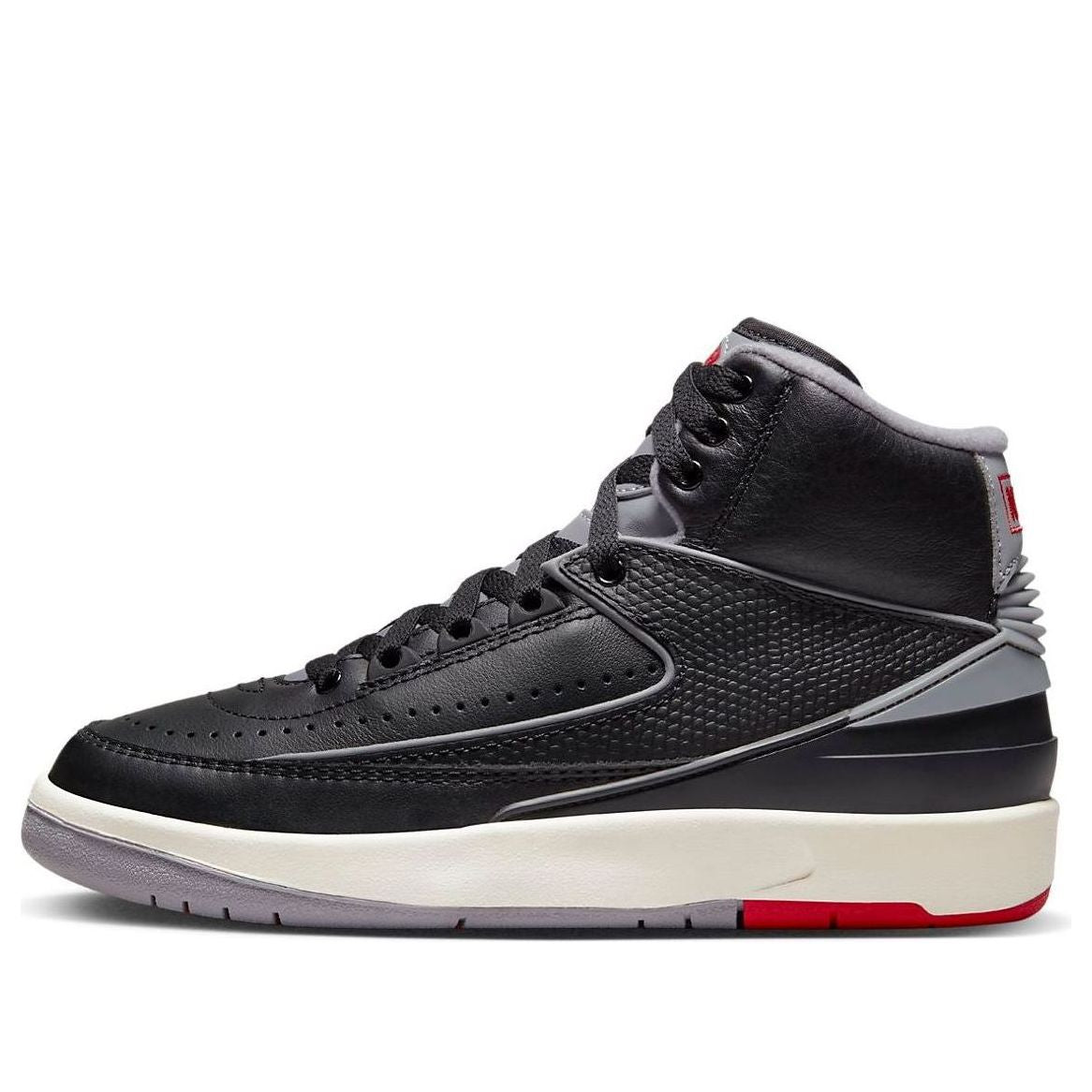 Air Jordan(GS)  2 Retro 'Black Cement'