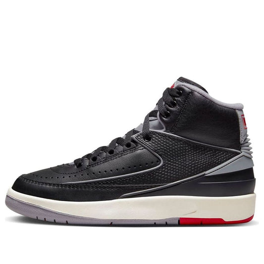 Air Jordan(GS)  2 Retro 'Black Cement'