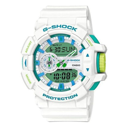 CASIOG-Shock Analog-Digital 'White'