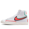 Nike(WMNS)  Blazer Mid '77 'Infinite White Crimson'