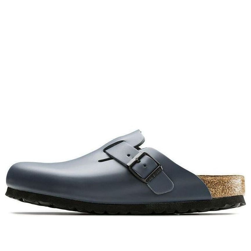 BirkenstockBoston Natural Leather 'Blue'