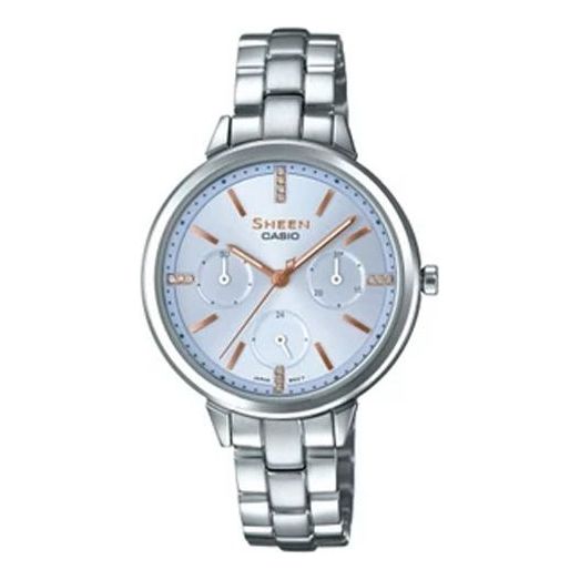 CASIOSHEEN Series Quartz Silver Analog