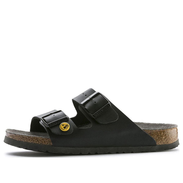 BirkenstockArizona ESD Birko-Flor Narrow Fit Sandals 'Black'