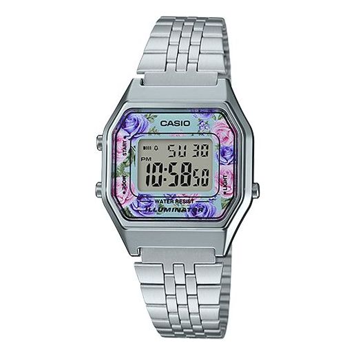 CASIOWaterproof Unisex Silver Digital