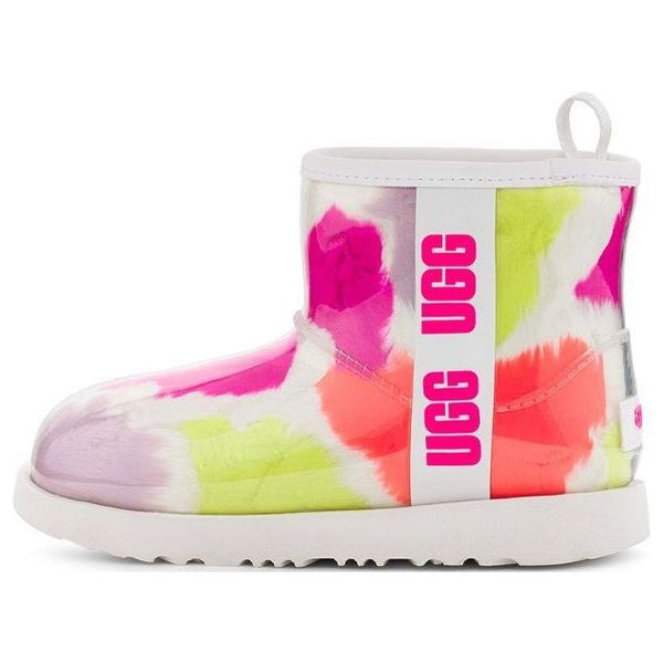UGG(WMNS)  Classic Clear Mini Party Spots Boot 'White'