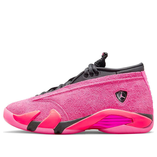 Air Jordan(WMNS)  14 Retro Low 'Shocking Pink'