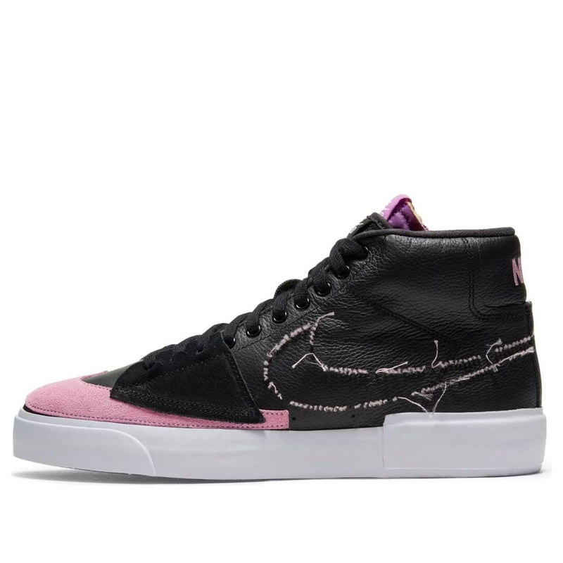 NikeZoom Blazer Mid Edge SB 'Black Pink Rise'