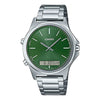 CASIOCasio Dress Classic Business Analog-Digital Watch 'Silver Green'