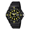 CASIOWaterproof Sports Quartz Mens Black Analog