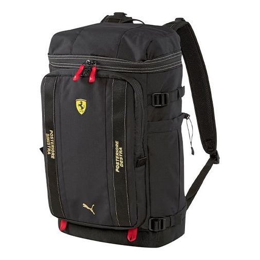 PUMAScuderia Ferrari Sportswear Statement Backpack 'Black Yellow Red'