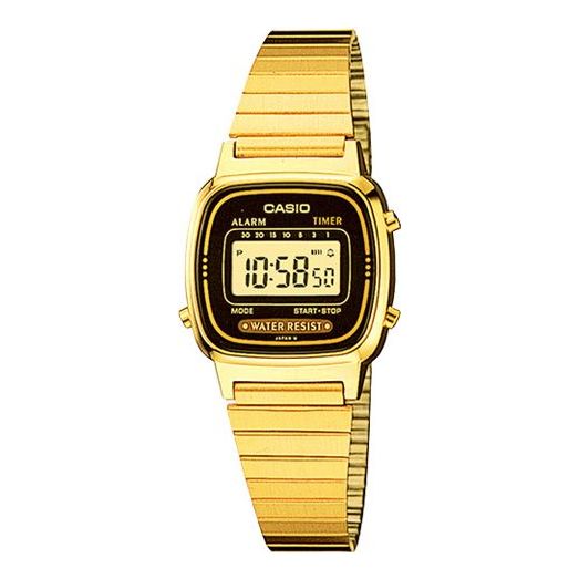 CASIOQuartz Waterproof Unisex Black Digital