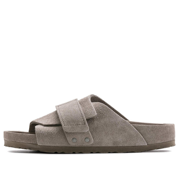 BirkenstockKyoto Suede Leather Sandals 'Gray Taupe'