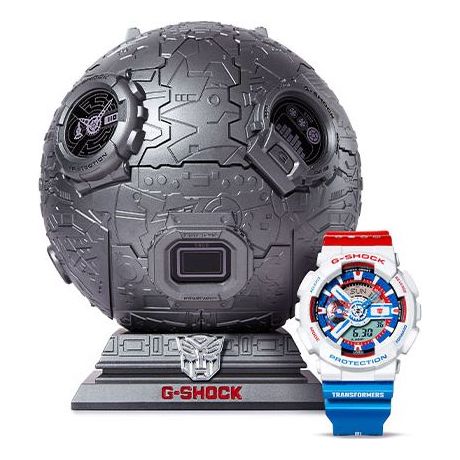 CASIOG-Shock Analog-Digital 'White'
