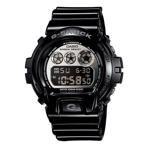 CASIOG-Shock Digital 'Black Silver'