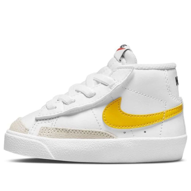 Nike(TD)  Blazer Mid '77 'White Pecan Vivid Sulfur'