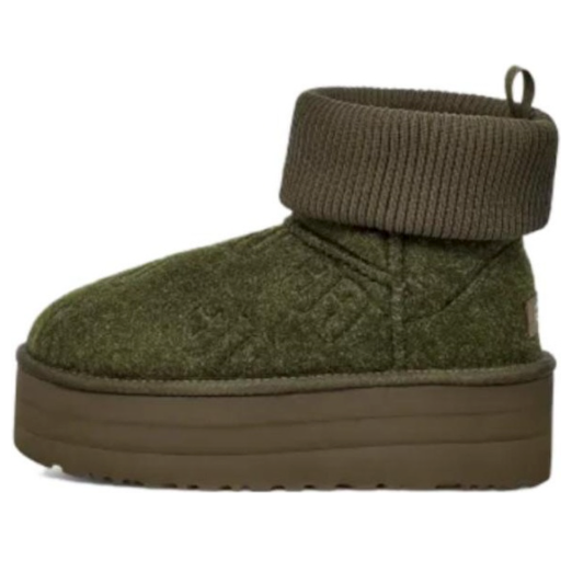 UGG(WMNS)  Classic Mini Platform Felted 'Forest Night'