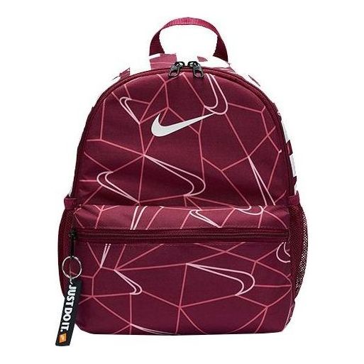 Nike(PS)  Brasilia JDI Mini Printed Backpack 'Red White'