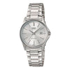 CASIOWaterproof Quartz Stainless Steel Strap Silver Analog