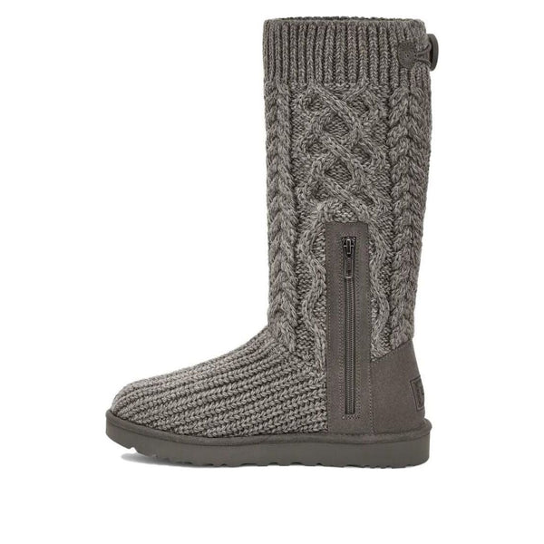 UGG(WMNS)  Classic Cardi Cabled Knit Boot 'Grey'