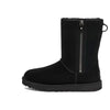 UGG(WMNS)  Classic Short Zip 'Black'